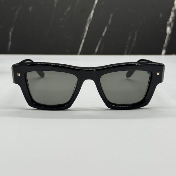 NEW XXII VLS-106A VALENTINO SUNGLASSES BLACK UNISEX EYEWEAR VALENTINO - Picture 6 of 12